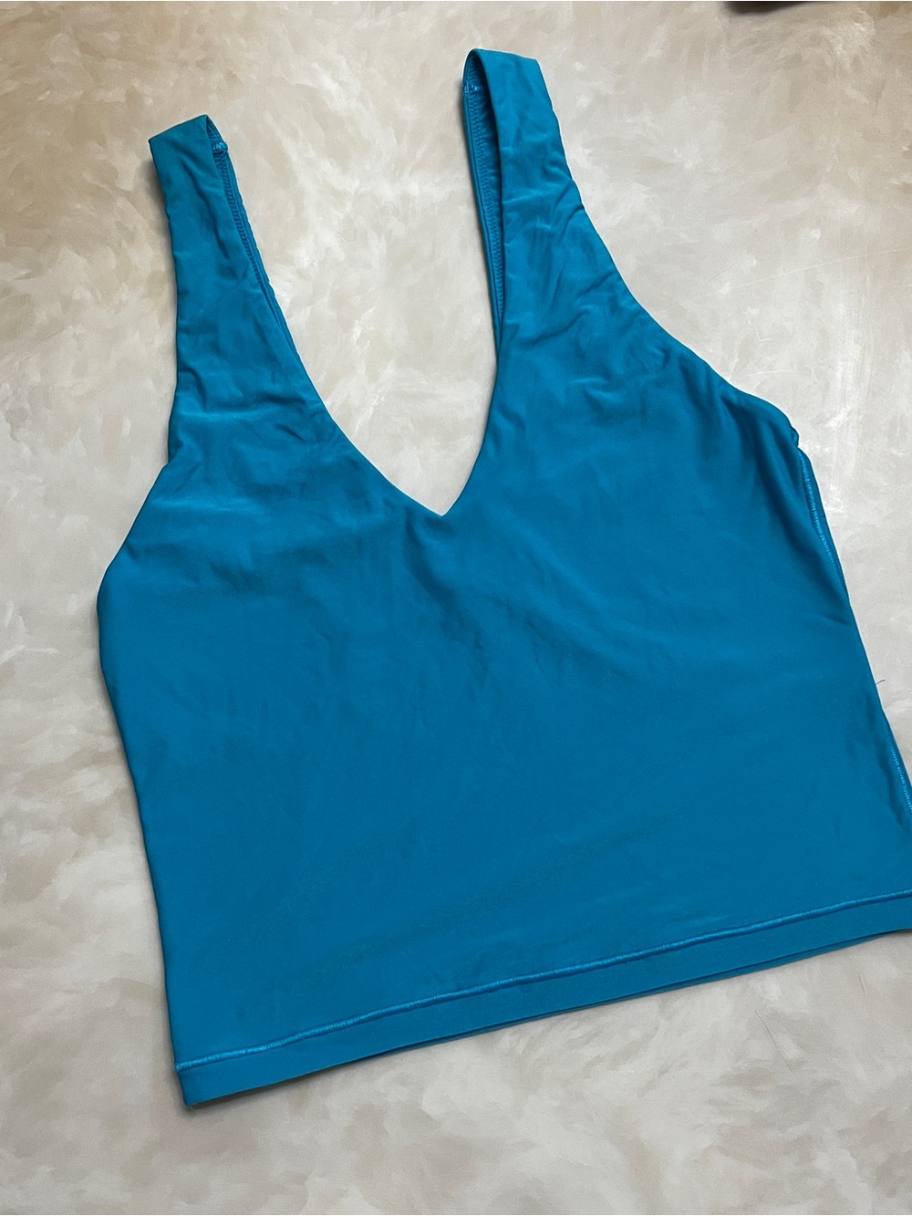 Aerie Teal V-Neck Tank Top - Size XS
